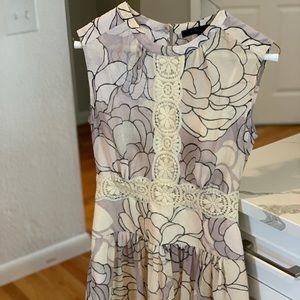 BCBG sleeveless floral dress
